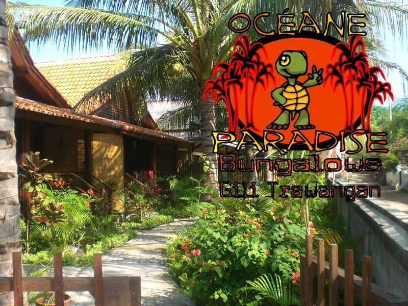 Oceane Paradise Bungalow Τζίλι Τραγουανγκάν Εξωτερικό φωτογραφία